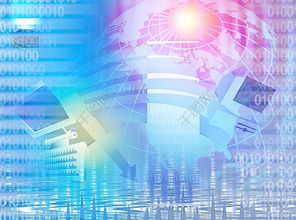 電腦地球網絡科技廣告設計矢量圖免費下載，編號15675668，千圖網代理服務